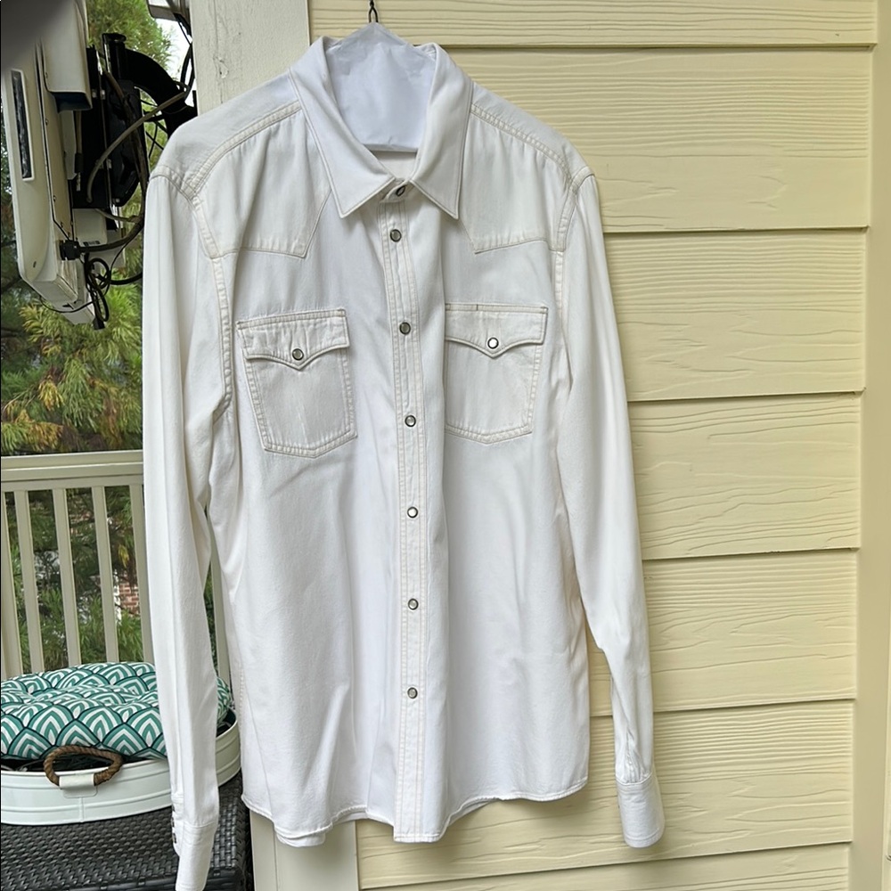 Tecovas White Dress Shirt